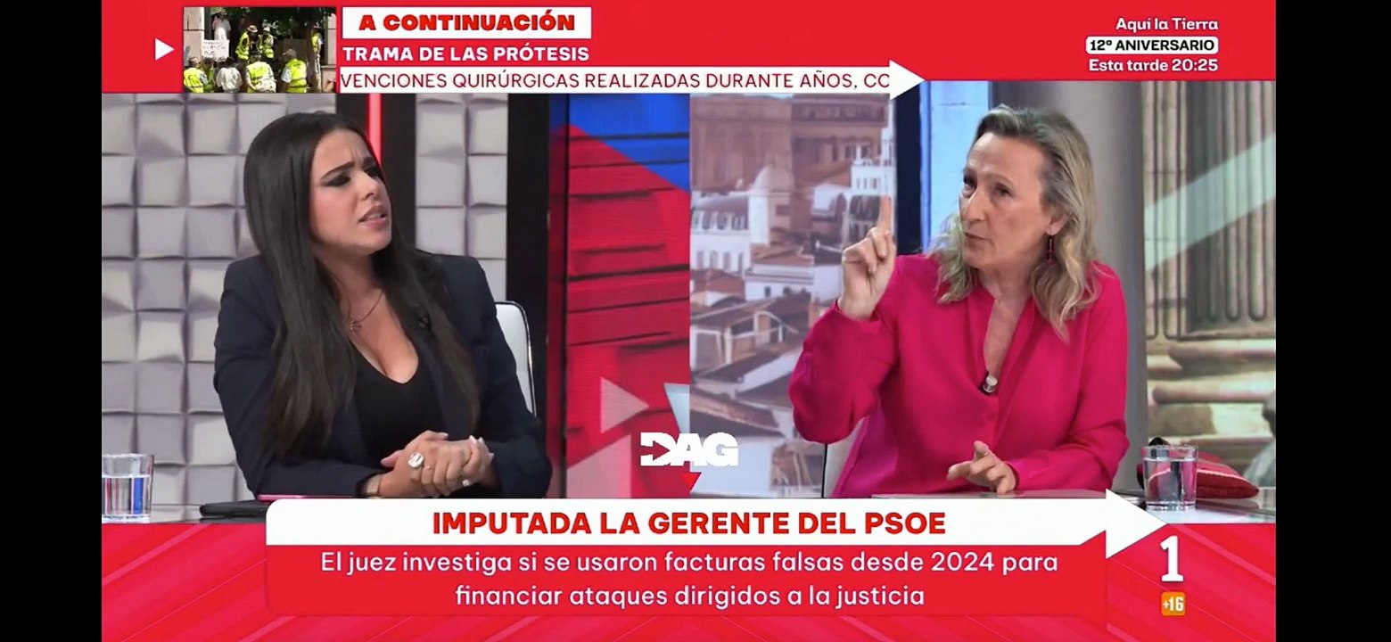 Isabel Durán estalla ante las injurias de Sarah Santaolalla en TVE y anuncia una demanda: "Tú a mí no me llamas golpista"