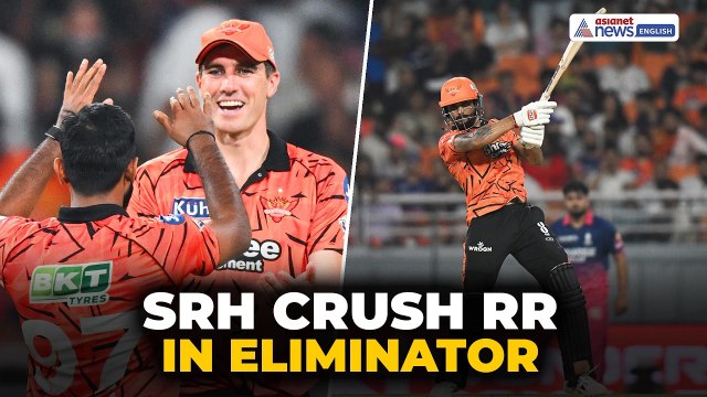 SRH vs RR Highlights: Hyderabad Storms Into Next Round | Vaibhav Suryavanshi | IPL 2026 Eliminator