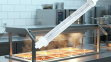 220mm 300W 500W Best Quartz Heater Industrial Food Infrared Heat Lamp Food Halogen Infrared Lamp