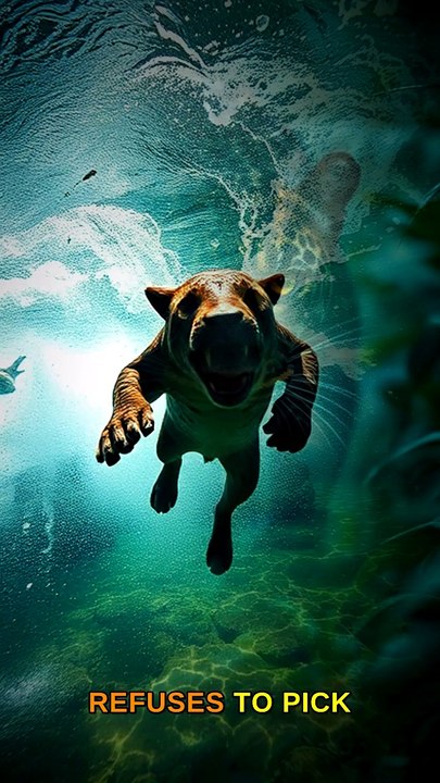This Cat Hunts Land, Water & Trees