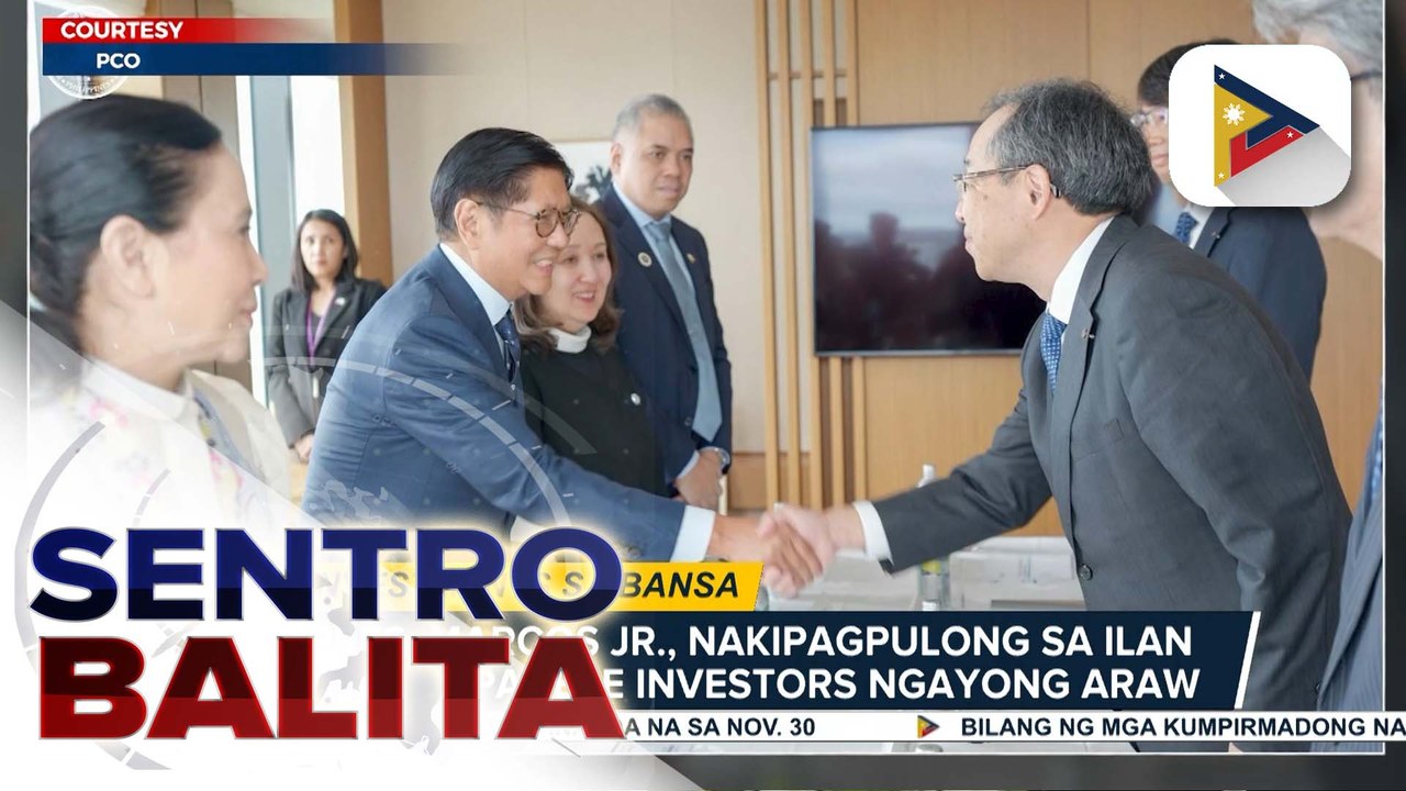 PBBM, nakipagpulong sa ilan pang Japanese investors ngayong araw; Furukawa Electric Co. Ltd., target na palawakin pa ang operasyon sa Pilipinas