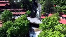 Saitabat Şelalesi eski ihtişamlı günlerine döndü