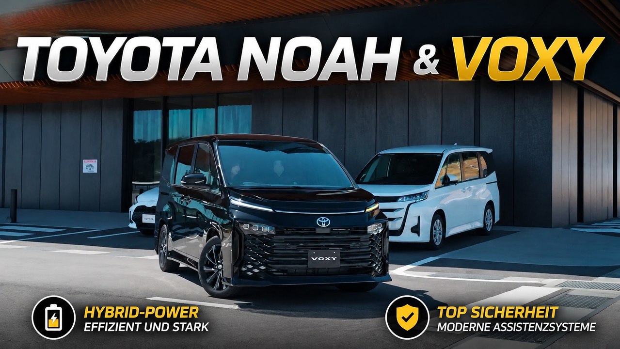 Toyota Noah & Voxy 2027 Facelift bringt Hightech und Premium-Feeling