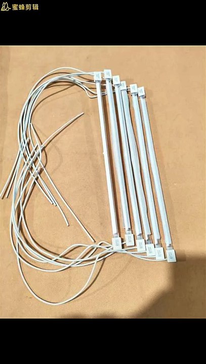 440V 3500W 378mm Single Tube Short Wave IR Infrared Lamp Halogen Bulb for PET Blowing Machines
