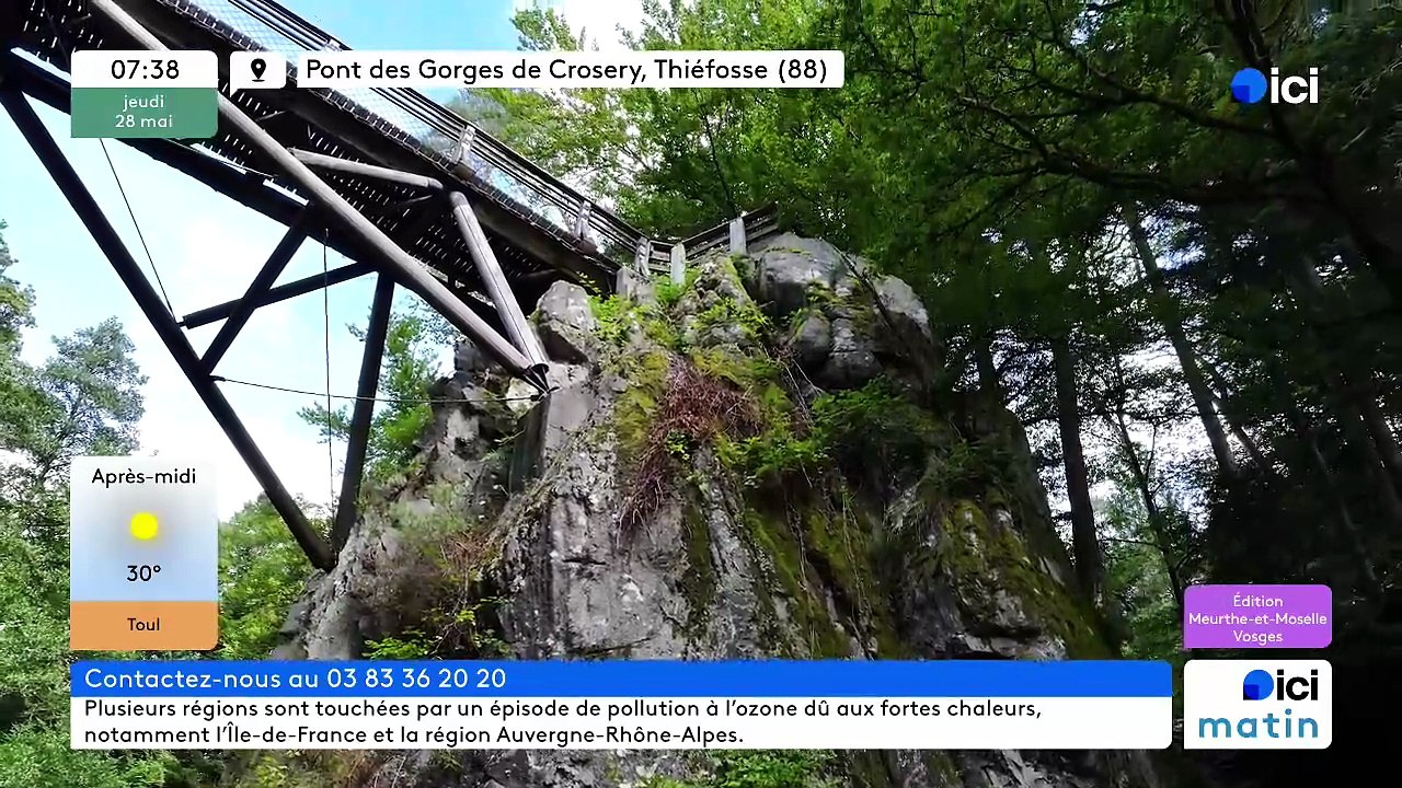 28/05/2026 -  ici matin par Ici Lorraine (Meurthe-et-Moselle et Vosges) en vidéo
