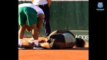 TENNIS HORROR: Tearful US tennis star Hailey Baptiste screams in agony after horrific on-court injury at French Open
