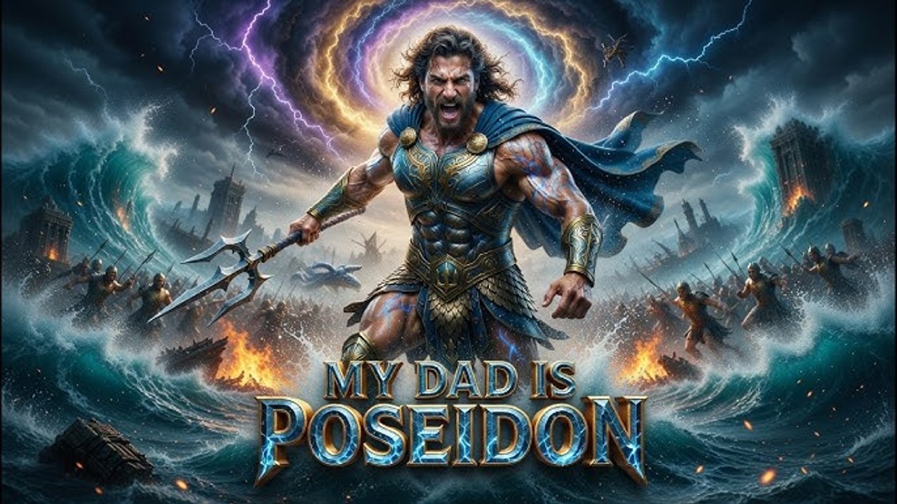 my dad is poseidon
