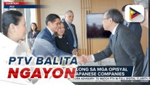 PBBM, nakipagpulong sa mga opisyal ng iba't ibang Japanese companies