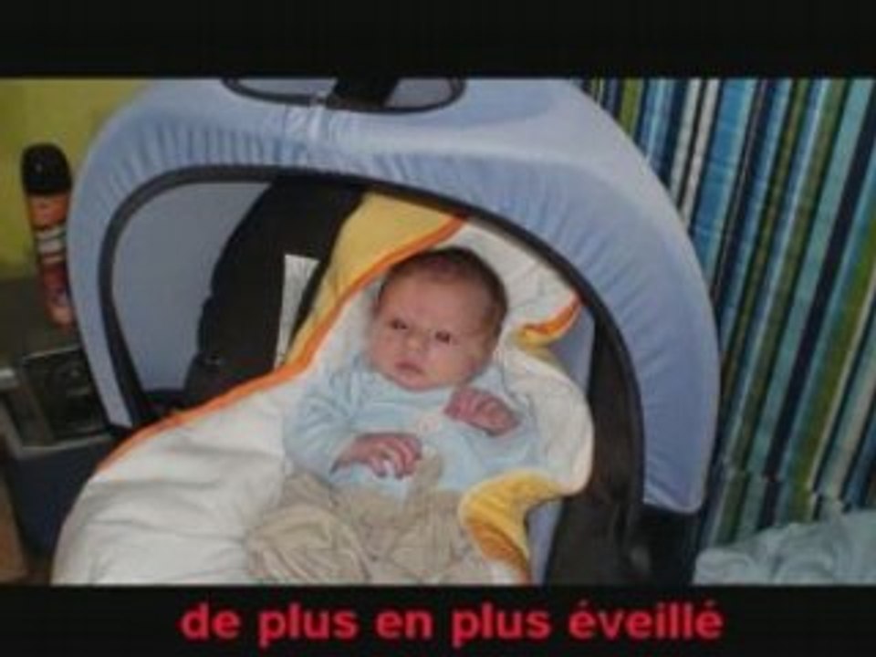 Noah a un mois et demi