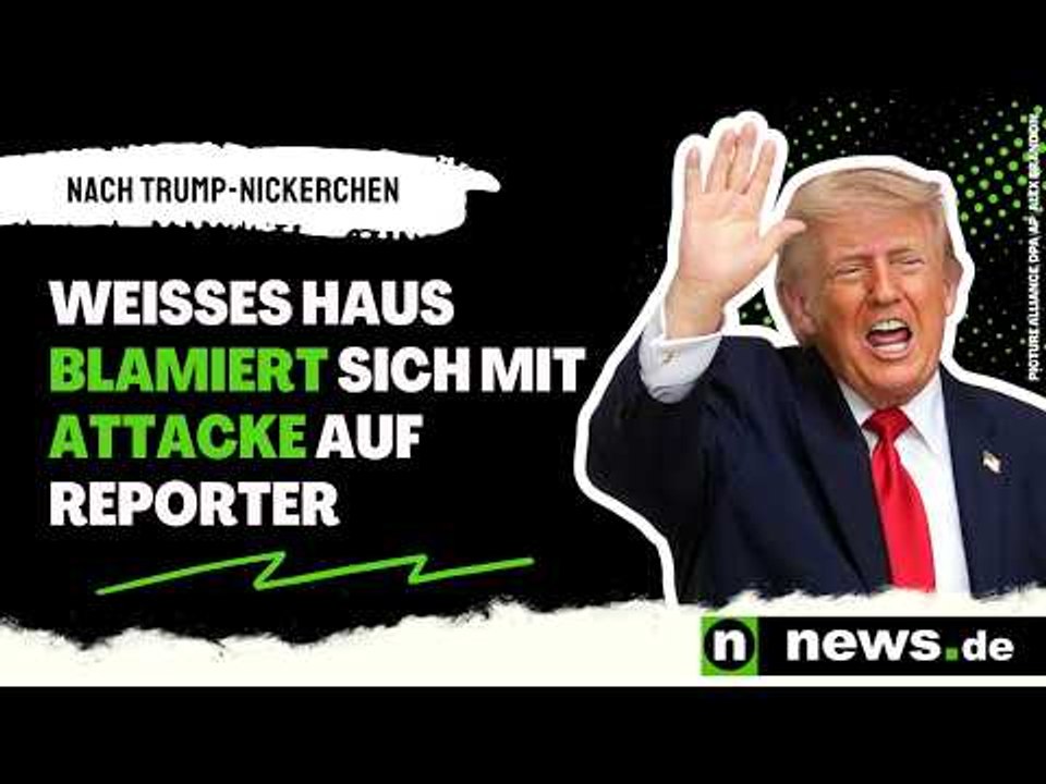 Nach Trump-Nickerchen: Weißes Haus blamiert sich mit Attacke auf Reporter