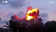 Pesanti raid aerei israeliani su Tiro in Libano, ci sono vittime