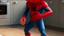 Spider-Man Burning His Breakfast #SpidermanAction, #HeroRescue, #EpicSave, #SuperheroMoments, #SpidermanShorts