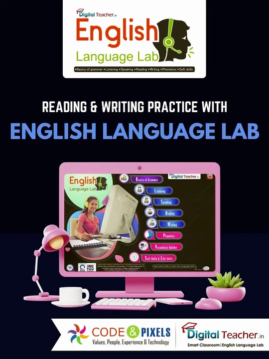Level up your  game - English Language Lab Digital Teacher