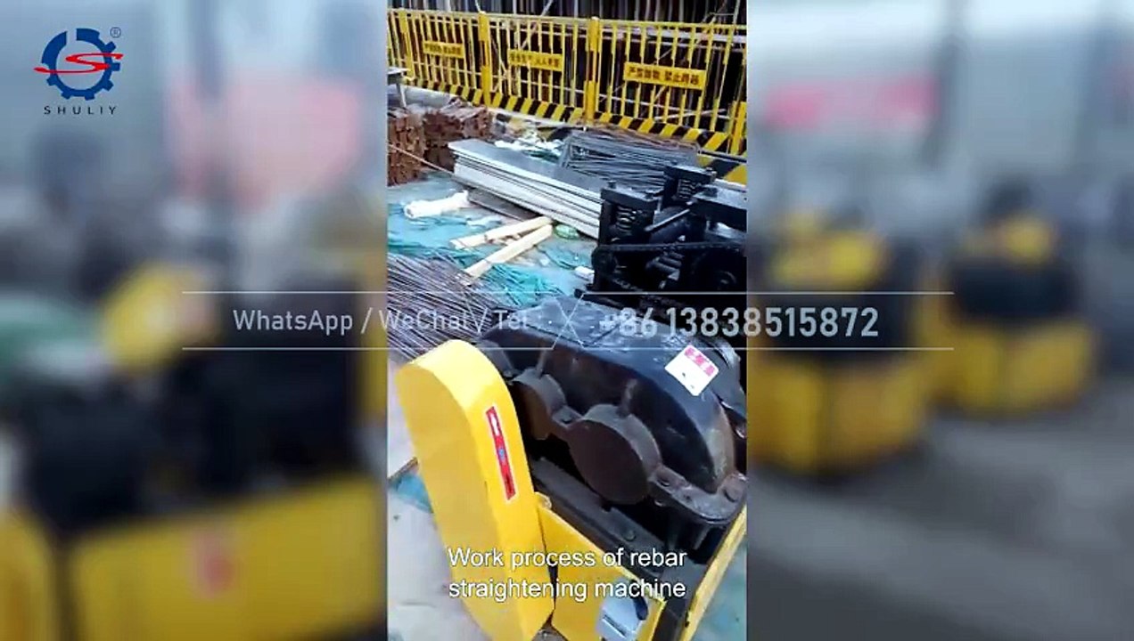 rebar straigtening machine