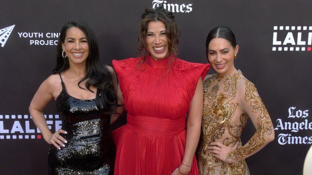 Marta Méndez Cross, Virginia Novello, Valeria Maldonado 2026 LALIFF Opening Night Red Carpet