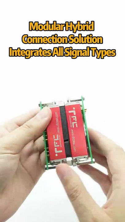 Modular Hybrid Connection SolutionIntegrates All Signal Types.
