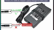 19.5V 6.7A 130W AC Adapter Laptop Charger For Dell Lnspiron... -- Top Pick 2026 | Unbeatable Price!