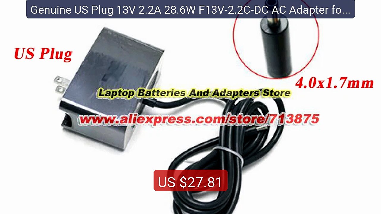 Genuine US Plug 13V 2.2A 28.6W F13V-2.2C-DC AC Adapter for JBL Hori... -- Top Rated 2026 | Buy Now!