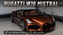 Bugatti W16 Mistral „Le Retour du Jeune Prince“ im Detail