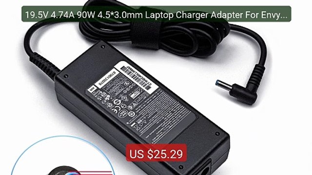 19.5V 4.74A 90W 4.5*3.0mm Laptop Charger Adapter For Envy Slee... Hot Deal 2026 | Limited Offer!