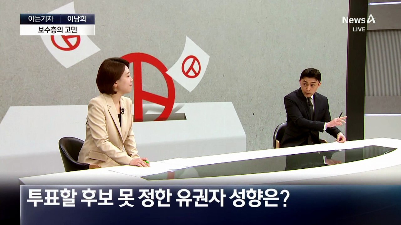 [아는기자]“투표할 후보 못 정했다” 유권자 성향은?