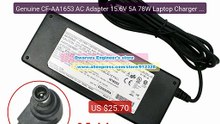Genuine CF-AA1653 AC Adapter 15.6V 5A 78W Laptop Charger for ... -- Amazing Value 2026 | Must Have!
