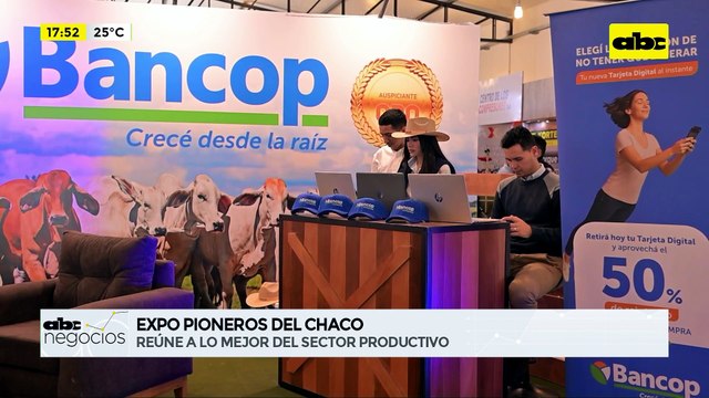 ABC Negocios: Bancop, cerca del sector productivo - Con presencia en la Expo Pioneros del Chaco