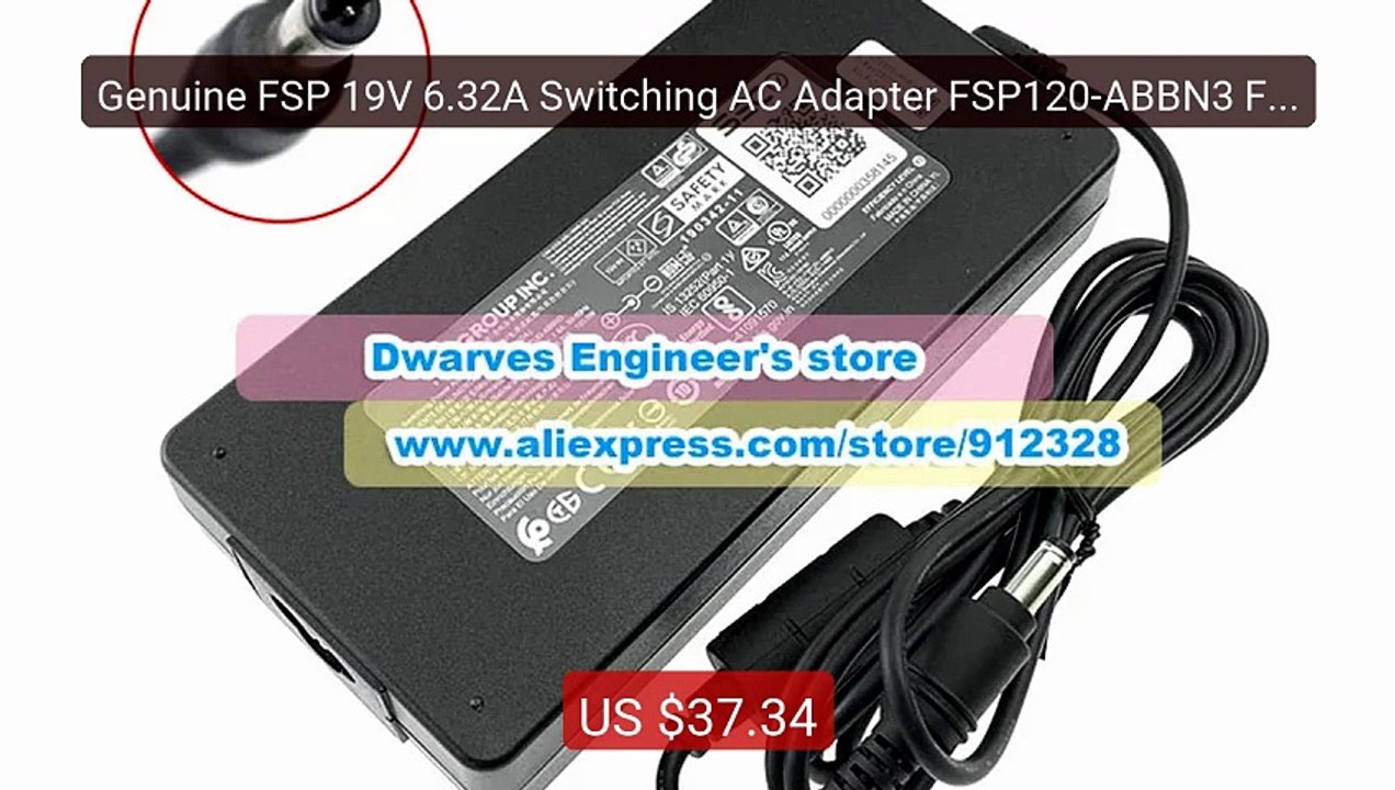 Genuine FSP 19V 6.32A Switching AC Adapter FSP120-ABBN3 For INTEL ... -- Best Deal 2026 | Shop Now!
