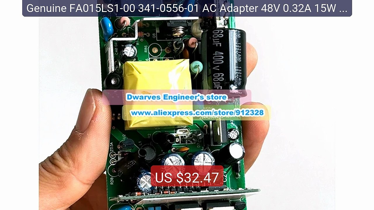 Genuine FA015LS1-00 341-0556-01 AC Adapter 48V 0.32A 15W for CISCO... -- Best Deal 2026 | Shop Now!