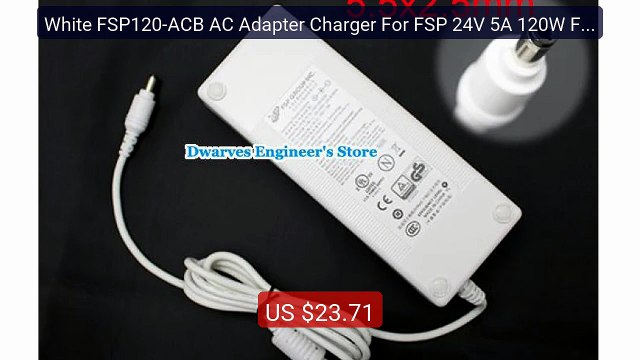 White FSP120-ACB AC Adapter Charger For FSP 24V 5A 120W FSP100-RTAA... Top Rated 2026 | Buy Now!