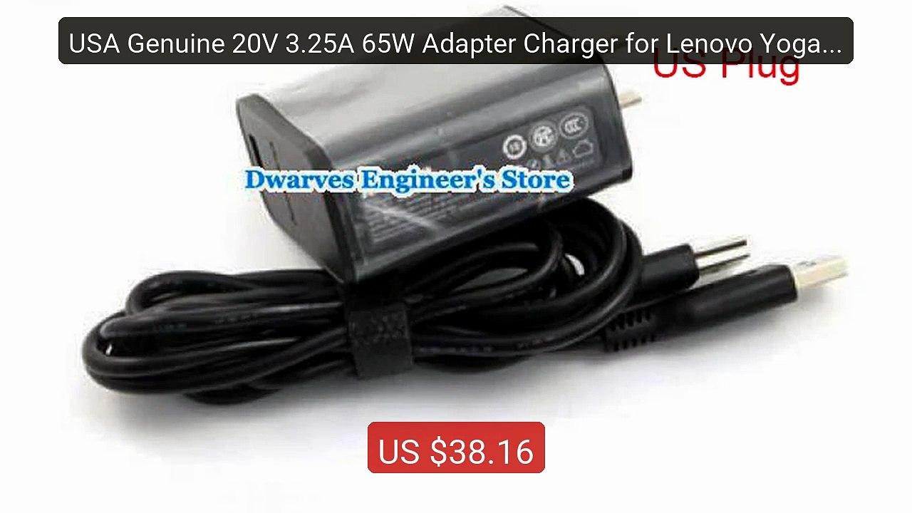 USA Genuine 20V 3.25A 65W Adapter Charger for Lenovo Yoga 900... -- Amazing Value 2026 | Must Have!