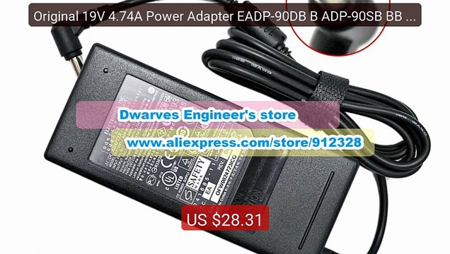 Original 19V 4.74A Power Adapter EADP-90DB B ADP-90SB BB ADP-9... Hot Deal 2026 | Limited Offer!