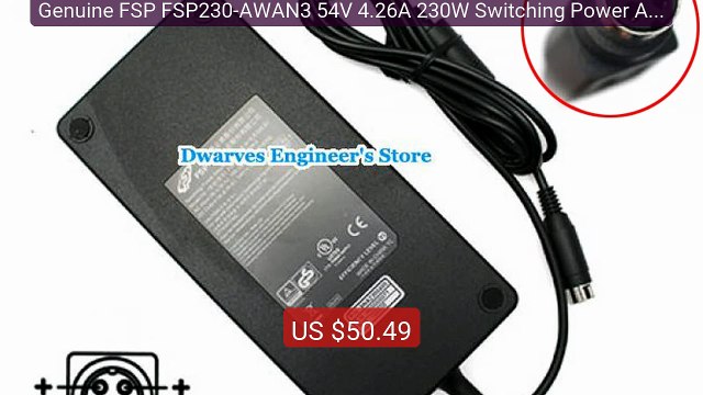 Genuine FSP FSP230-AWAN3 54V 4.26A 230W Switching Power Adapte... Hot Deal 2026 | Limited Offer!