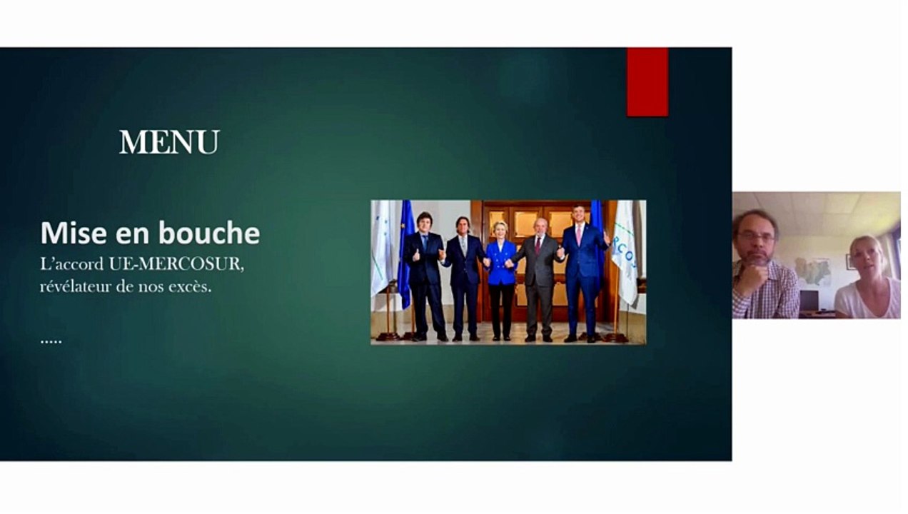 Matinale Mercosur 2 partie Marine Colli