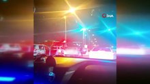 Trafikte maganda terörü kamerada! Bir kadın hayatının şokunu yaşadı