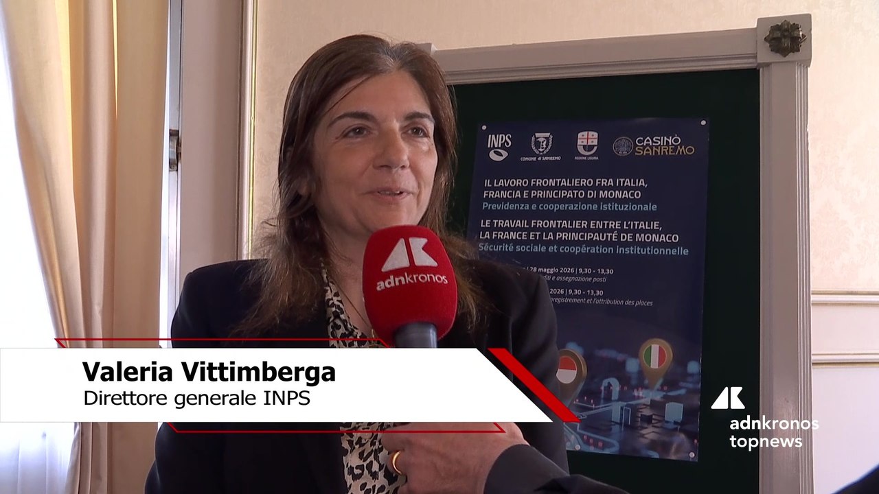 Vittimberga (Inps): "Il lavoro non ha pi? frontiere, miglioriamo previdenza e cooperazione istituzionale"