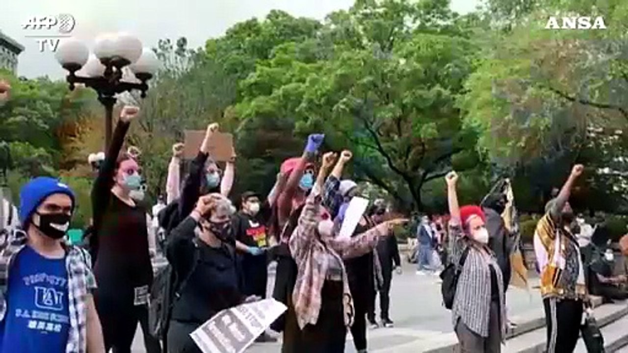 Proteste a New York per la morte di George Floyd, almeno 30 arresti