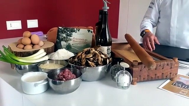 Musei del Cibo - Mercoledì 3 giugno - I Musei in cucina: Spaghetti alla chitarra con pasta di salame e funghi