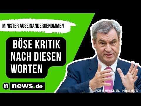Markus Söder: Minister im Netz auseinandergenommen - böse Kritik nach diesen Worten