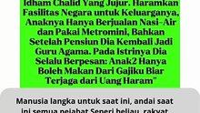Indonesia rindu sosok pemimpin seperti Idham Khalid#foryou #quotes