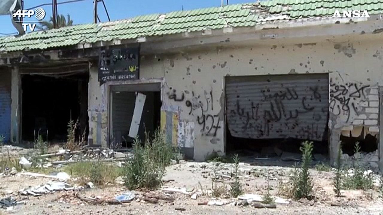 Libia, le immagini delle rovine di Tripoli dopo gli scontri dei giorni scorsi