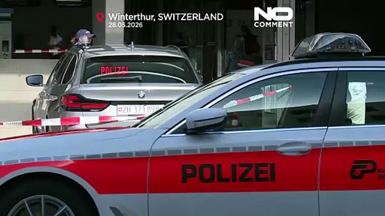 Suíça: imagens mostram esfaqueamento na estação de Winterthur com três feridos
