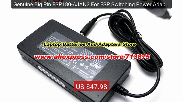 Genuine Big Pin FSP180-AJAN3 For FSP Switching Power Adapter 19.5V... Best Deal 2026 | Shop Now!