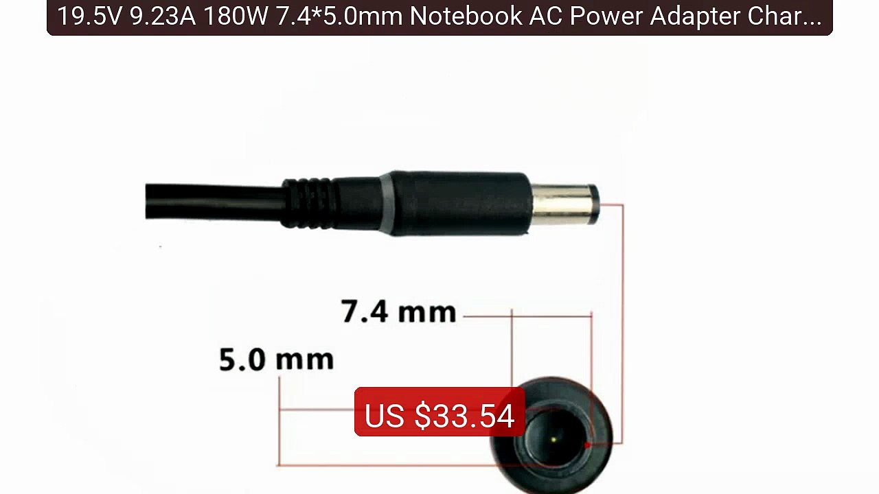 19.5V 9.23A 180W 7.4*5.0mm Notebook AC Power Adapter Charger F... -- Hot Deal 2026 | Limited Offer!