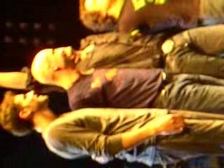 Fin du concert de garou live bar à Charleroi le 1 juin 2008