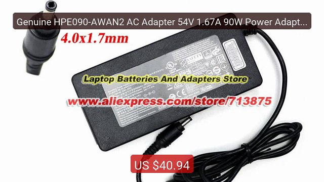 Genuine HPE090-AWAN2 AC Adapter 54V 1.67A 90W Power Adapter For HPE... Top Rated 2026 | Buy Now!