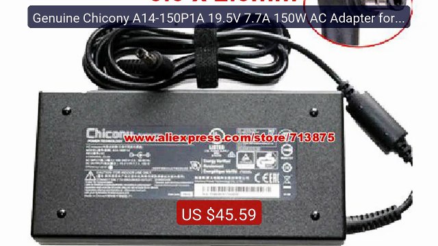 Genuine Chicony A14-150P1A 19.5V 7.7A 150W AC Adapter for M... Top Pick 2026 | Unbeatable Price!