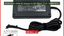 19.5V 10.3A 200W AC Adapter for HP ZBook 17 G5  OMEN 15 15t La... -- Best Buy 2026 | Great Quality!