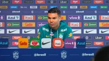 Rueda de prensa de Casemiro
