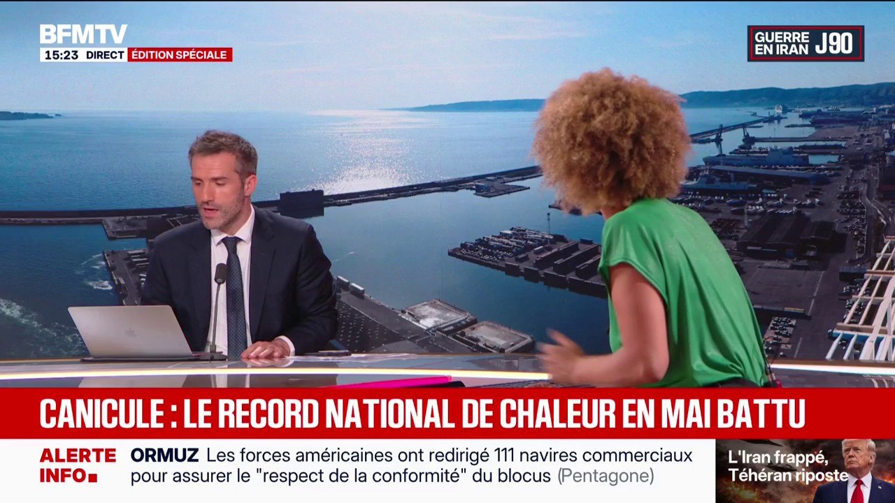 Canicule: le record national de chaleur pour un mois de mai battu